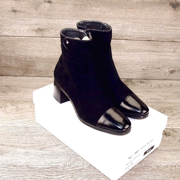* NEW * $880 GRAVATI Neiman Marcus Women's 6.5 M Ankle Boot 5031 * add $15 Trees - Picture 14 of 15